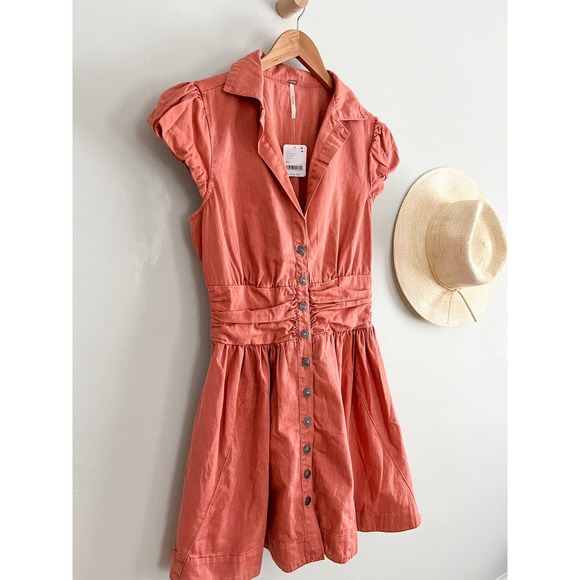 NWT Free People Chester Mini Dress - Picture 3 of 14